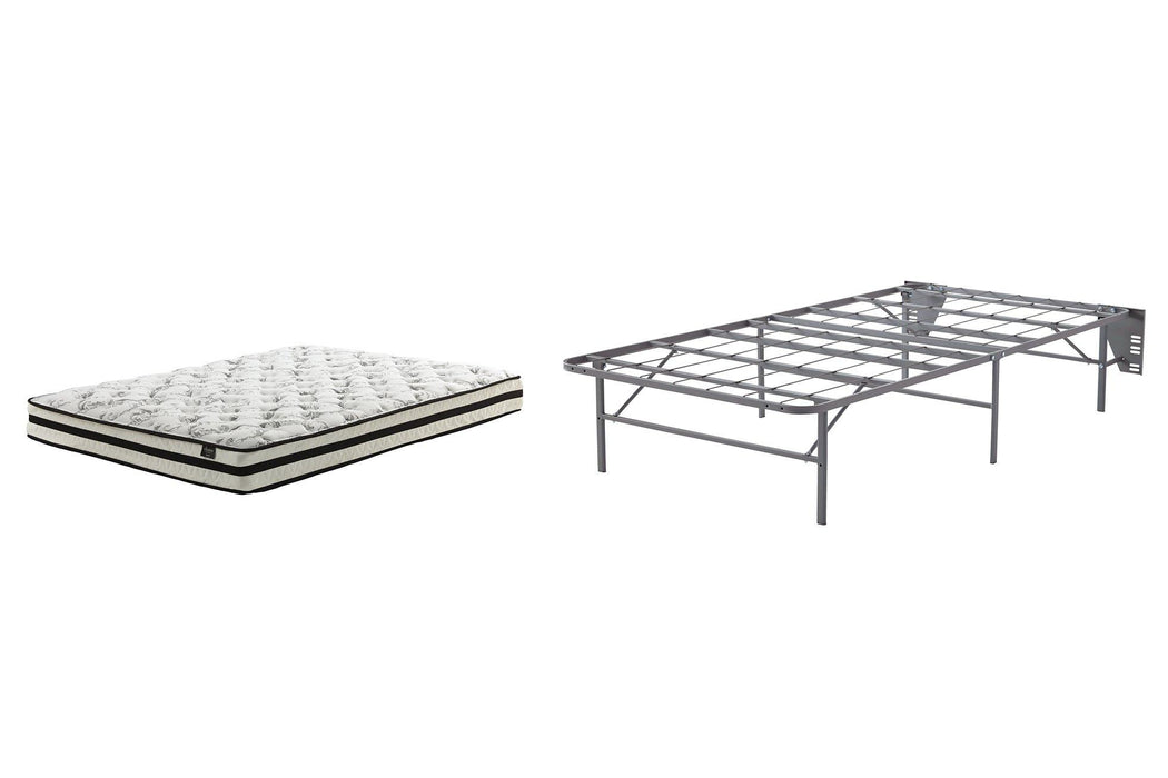 8 Inch Chime Innerspring Mattress Set - Orbit Furniture (Richmond,BC)