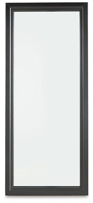 Evesen Floor Standing Mirror/Storage - Orbit Furniture (Richmond,BC)