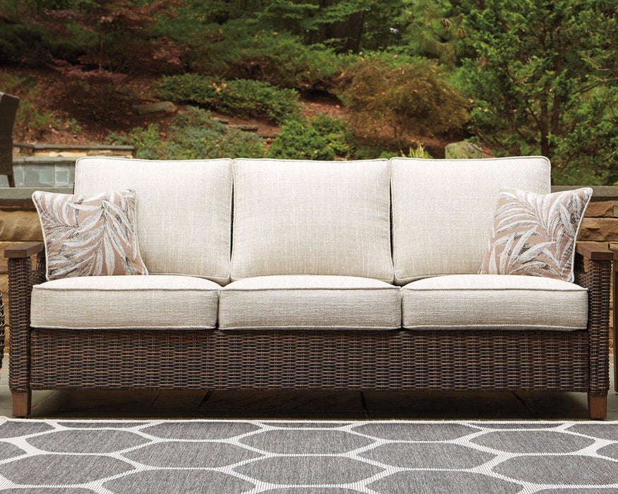 Paradise Trail Outdoor Sofa, Lounge Chairs and Fire Pit Table - Orbit Furniture (Richmond,BC)