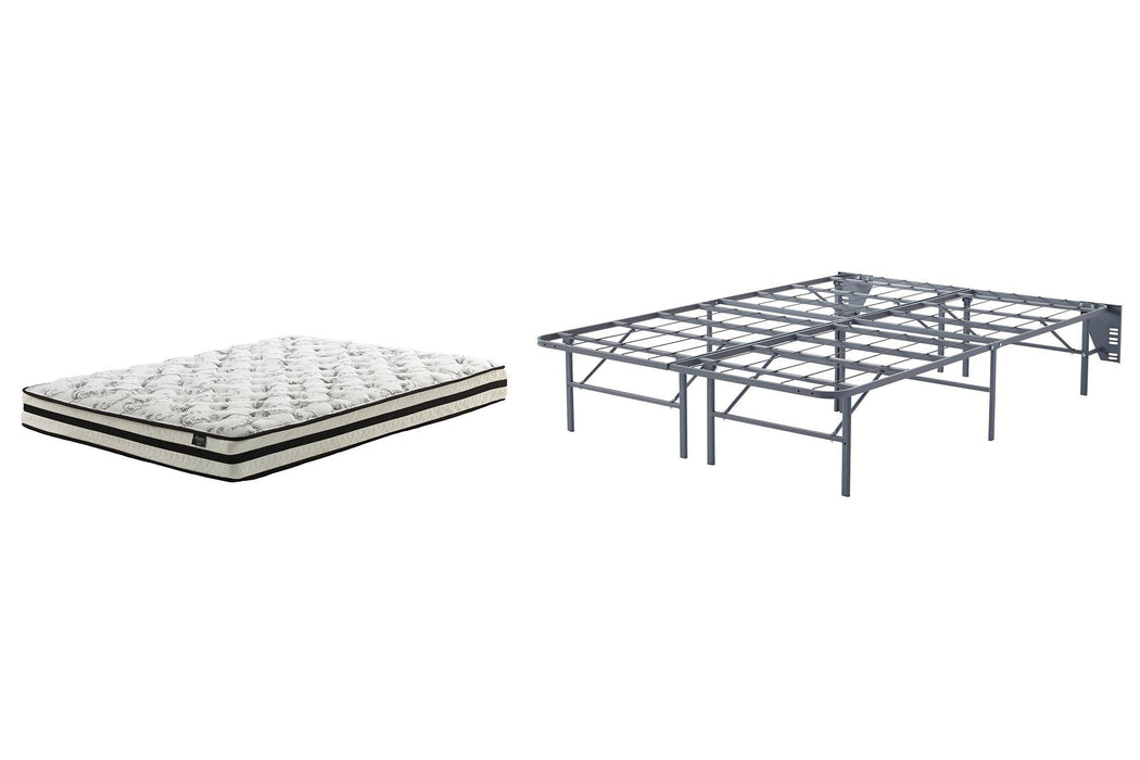 8 Inch Chime Innerspring Mattress Set - Orbit Furniture (Richmond,BC)