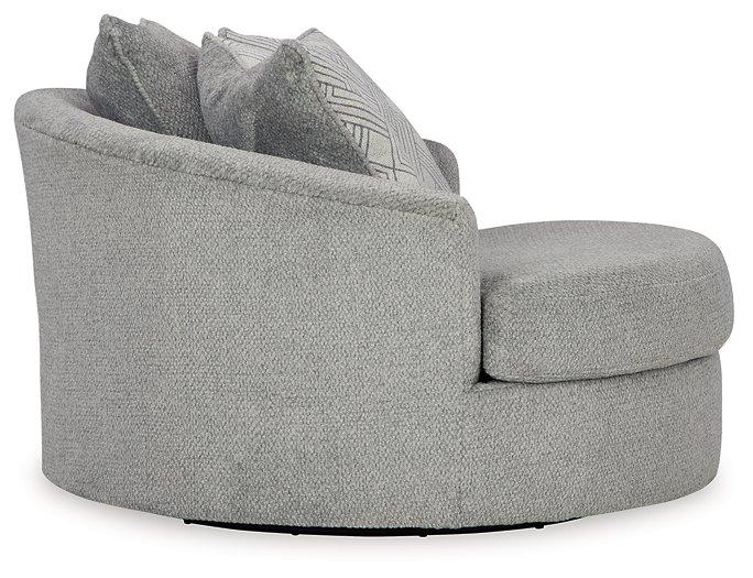 Casselbury Oversized Swivel Accent Chair - Orbit Furniture (Richmond,BC)