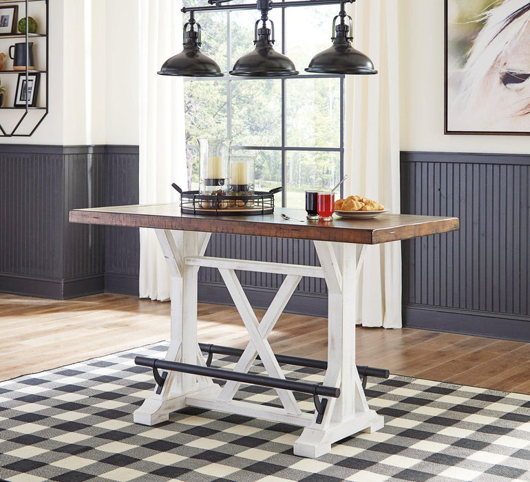 Valebeck Counter Height Dining Table - Orbit Furniture (Richmond,BC)