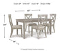 Parellen Dining Room Set - Orbit Furniture (Richmond,BC)