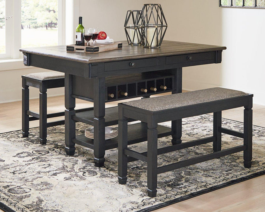 Tyler Creek Counter Height Dining Set - Orbit Furniture (Richmond,BC)