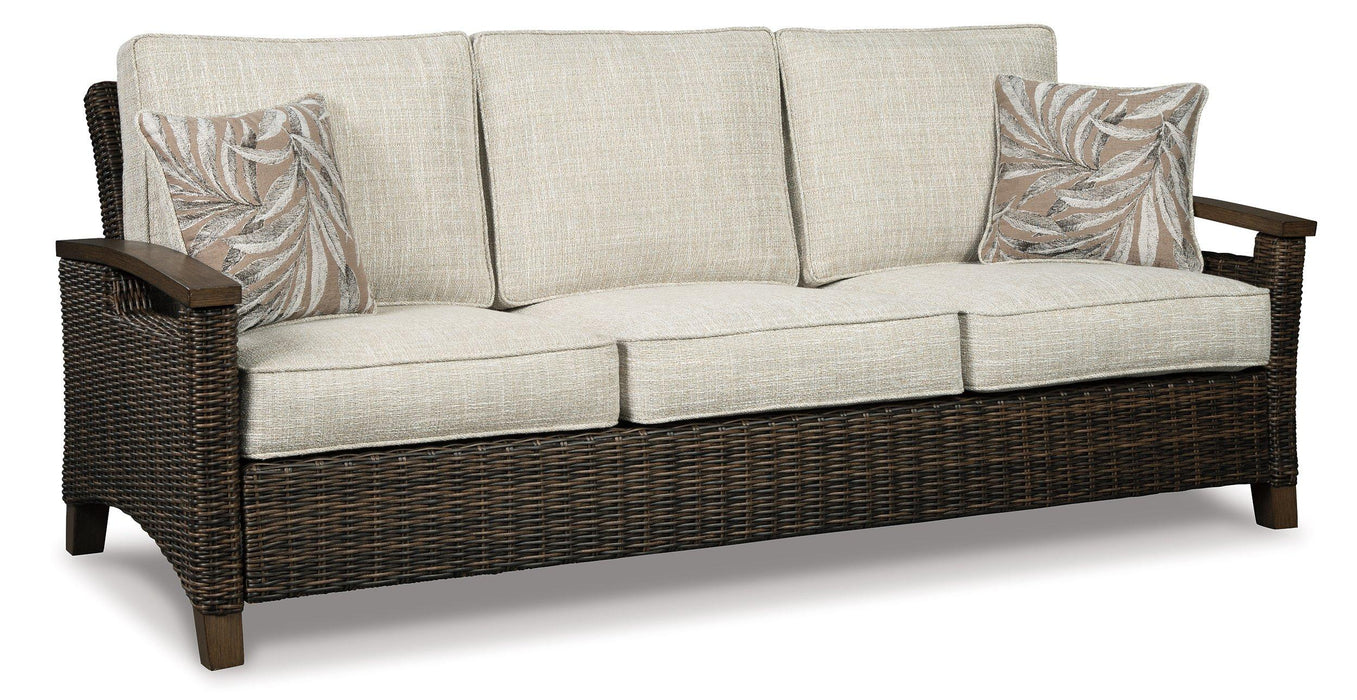 Paradise Trail Outdoor Sofa, Lounge Chairs and Fire Pit Table - Orbit Furniture (Richmond,BC)