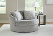 Casselbury Oversized Swivel Accent Chair - Orbit Furniture (Richmond,BC)