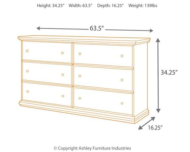 Maribel Dresser and Mirror - Orbit Furniture (Richmond,BC)