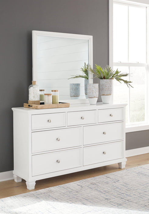 Fortman Dresser and Mirror - Orbit Furniture (Richmond,BC)