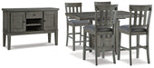 Hallanden Counter Height Dining Room Set - Orbit Furniture (Richmond,BC)