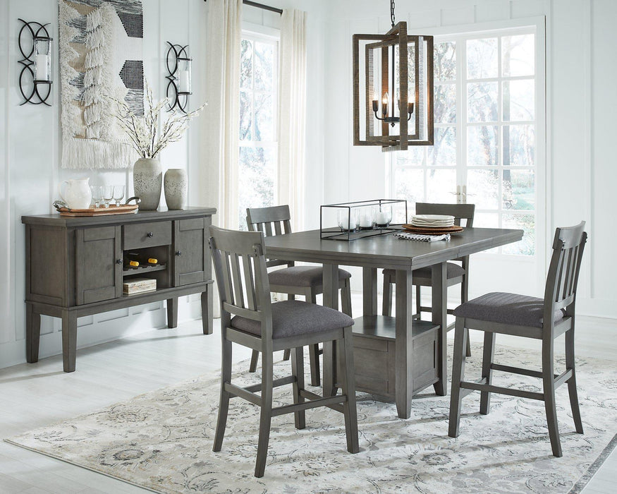 Hallanden Counter Height Dining Room Set - Orbit Furniture (Richmond,BC)