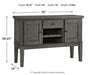 Hallanden Dining Room Set - Orbit Furniture (Richmond,BC)