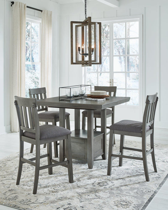 Hallanden Counter Height Dining Room Set - Orbit Furniture (Richmond,BC)