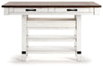 Valebeck Counter Height Dining Table - Orbit Furniture (Richmond,BC)