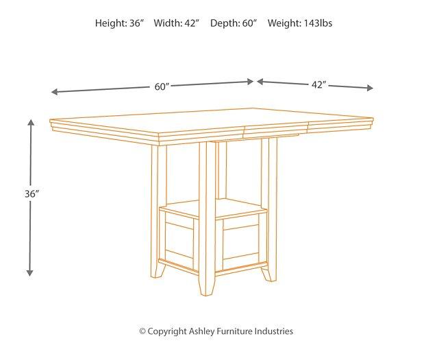 Ralene Counter Height Dining Set - Orbit Furniture (Richmond,BC)