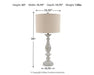 Bernadate Lamp Set - Orbit Furniture (Richmond,BC)