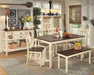 Whitesburg Dining Set - Orbit Furniture (Richmond,BC)
