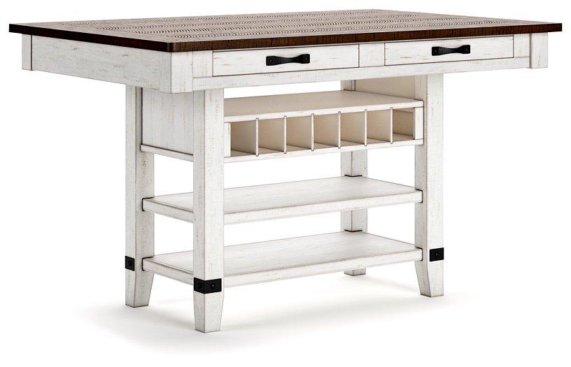 Valebeck Counter Height Dining Table - Orbit Furniture (Richmond,BC)