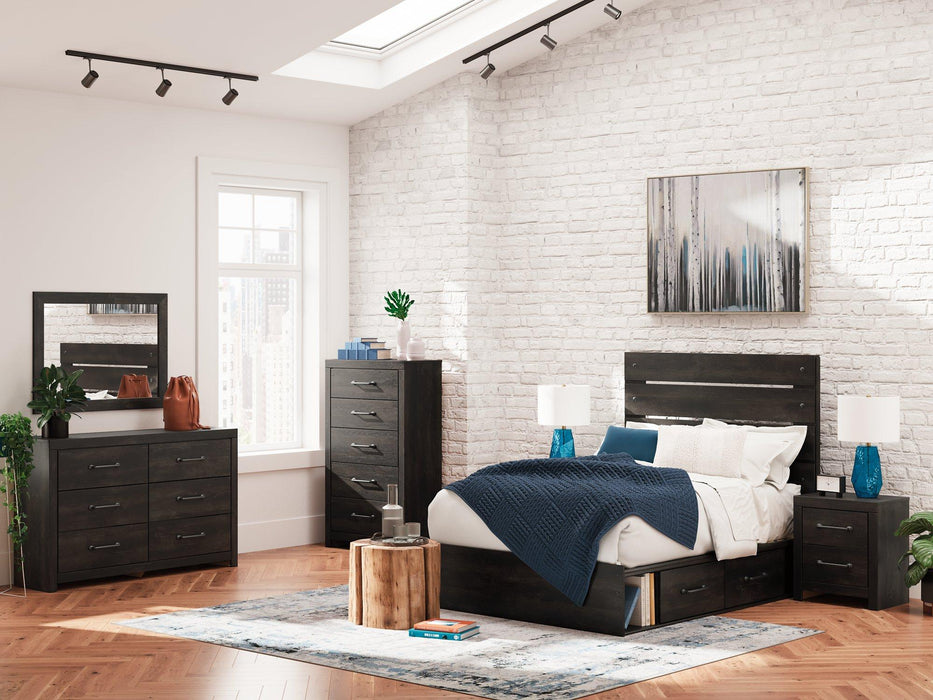 Hollivern Dresser and Mirror - Orbit Furniture (Richmond,BC)