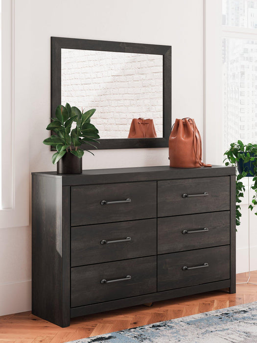 Hollivern Dresser and Mirror - Orbit Furniture (Richmond,BC)