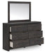 Hollivern Dresser and Mirror - Orbit Furniture (Richmond,BC)