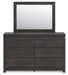 Hollivern Dresser and Mirror - Orbit Furniture (Richmond,BC)