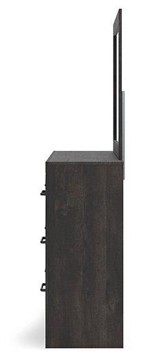 Hollivern Dresser and Mirror - Orbit Furniture (Richmond,BC)