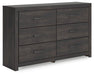 Hollivern Dresser and Mirror - Orbit Furniture (Richmond,BC)