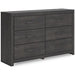 Hollivern Dresser and Mirror - Orbit Furniture (Richmond,BC)