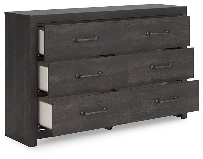 Hollivern Dresser and Mirror - Orbit Furniture (Richmond,BC)