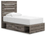 Graystorm Bed with Storage - Orbit Furniture (Richmond,BC)