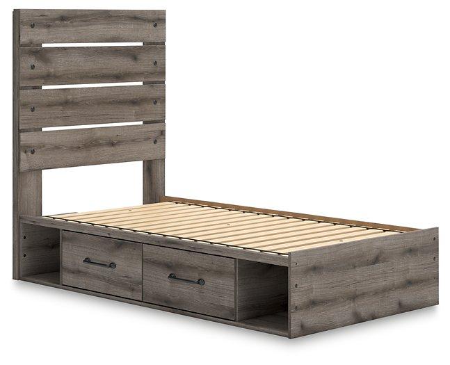 Graystorm Bed with Storage - Orbit Furniture (Richmond,BC)