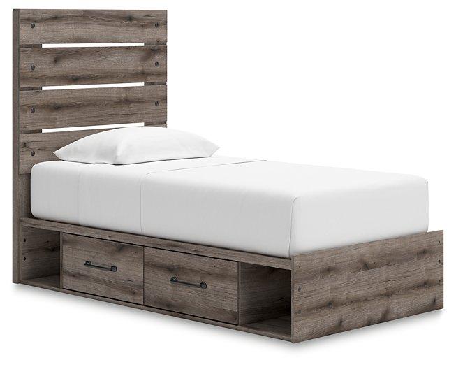 Graystorm Bed with Storage - Orbit Furniture (Richmond,BC)