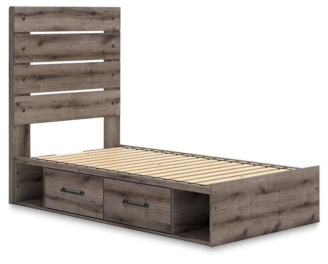 Graystorm Bed with Storage - Orbit Furniture (Richmond,BC)