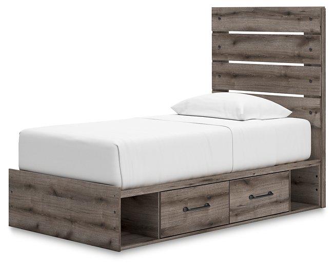 Graystorm Bed with Storage - Orbit Furniture (Richmond,BC)