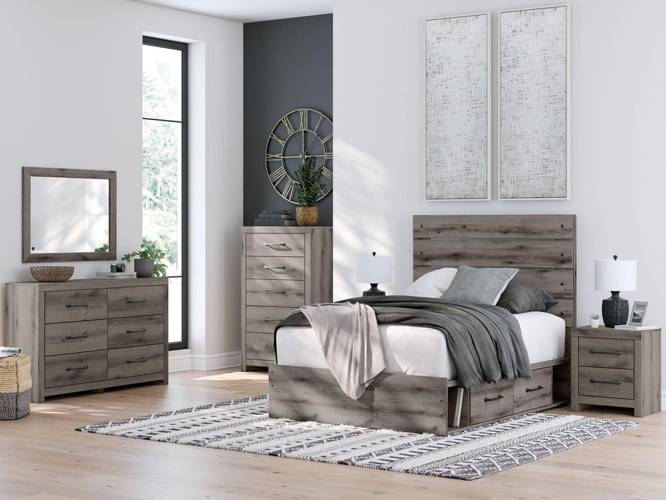 Graystorm Bed with Storage - Orbit Furniture (Richmond,BC)