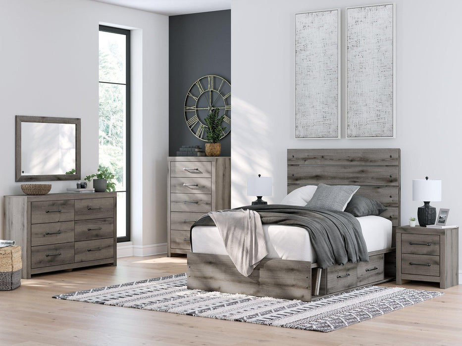 Graystorm Bed with Storage - Orbit Furniture (Richmond,BC)