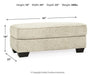 Monaghan Oversized Chair and Ottoman - Orbit Furniture (Richmond,BC)