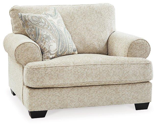 Monaghan Oversized Chair and Ottoman - Orbit Furniture (Richmond,BC)