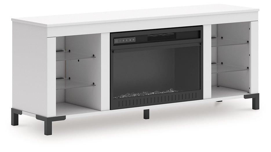 Brollevi 60" TV Stand with Electric Fireplace - Orbit Furniture (Richmond,BC)