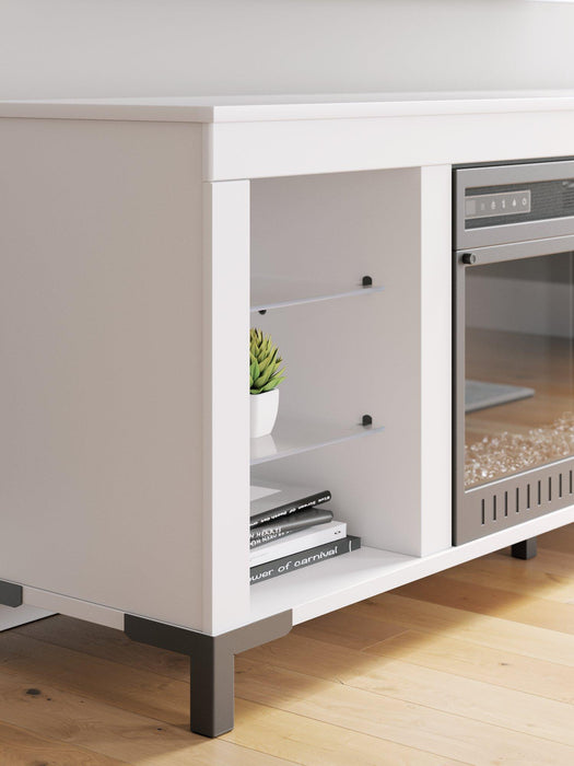Brollevi 60" TV Stand with Electric Fireplace - Orbit Furniture (Richmond,BC)