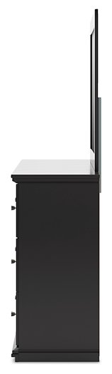 Maribel Dresser and Mirror - Orbit Furniture (Richmond,BC)