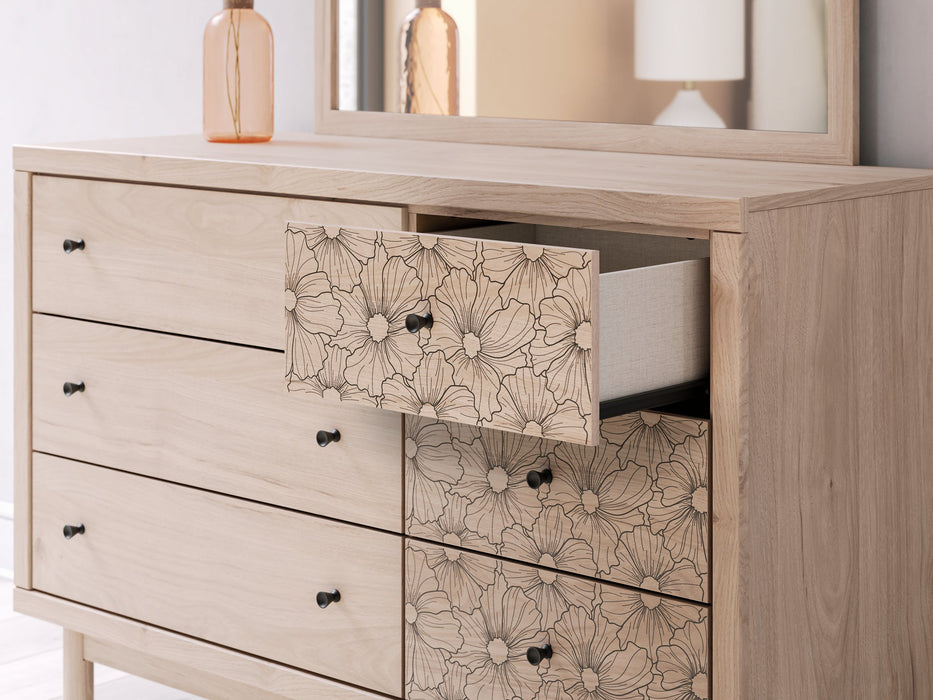 Arloster Dresser and Mirror - Orbit Furniture (Richmond,BC)