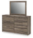 Elbrim Dresser and Mirror - Orbit Furniture (Richmond,BC)