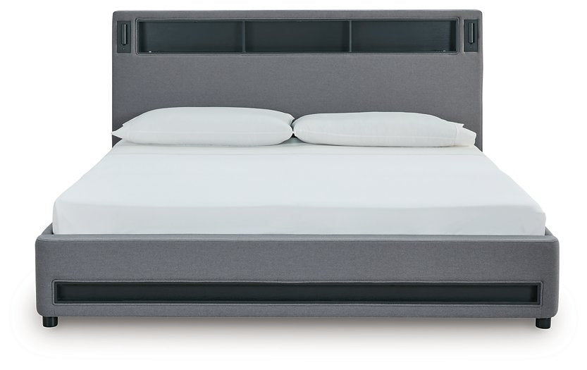 Verishaw Upholstered Bed - Orbit Furniture (Richmond,BC)