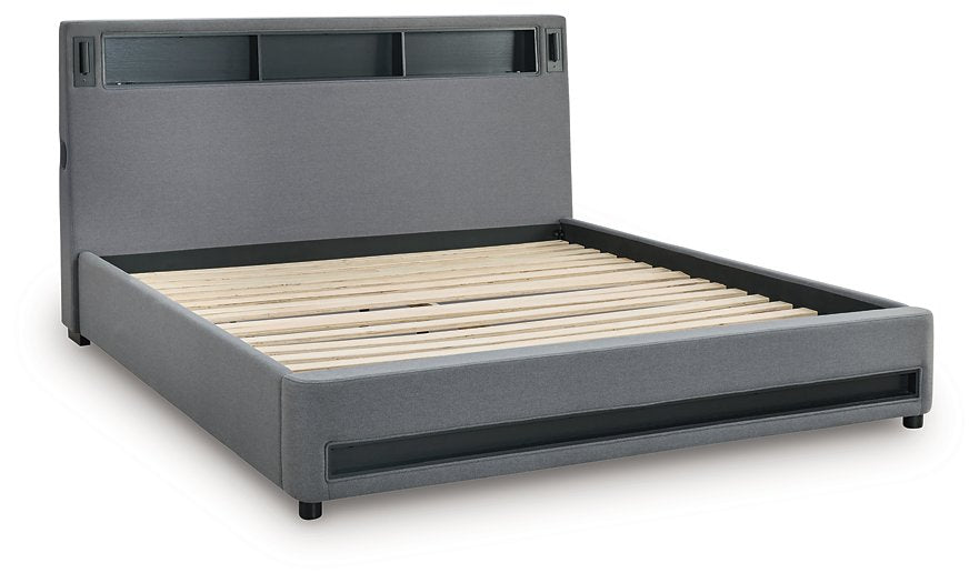 Verishaw Upholstered Bed - Orbit Furniture (Richmond,BC)