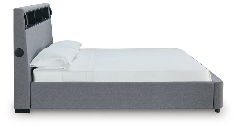 Verishaw Upholstered Bed - Orbit Furniture (Richmond,BC)