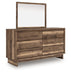 Chirason Dresser and Mirror - Orbit Furniture (Richmond,BC)