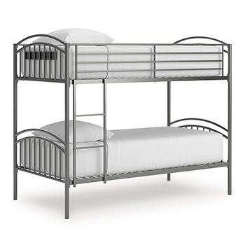Lanceburg Bunk Bed with Ladder - Orbit Furniture (Richmond,BC)