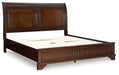 Trellington Sleigh Storage Bed - Orbit Furniture (Richmond,BC)