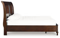 Trellington Sleigh Storage Bed - Orbit Furniture (Richmond,BC)